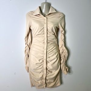 Zara Cream Mini Dress